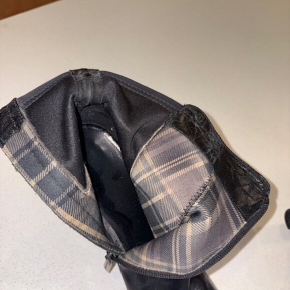 Aquatalia Waterproof Kate Middleton Rouge Royal Leather Boots, Size 9 - Picture 8 of 9